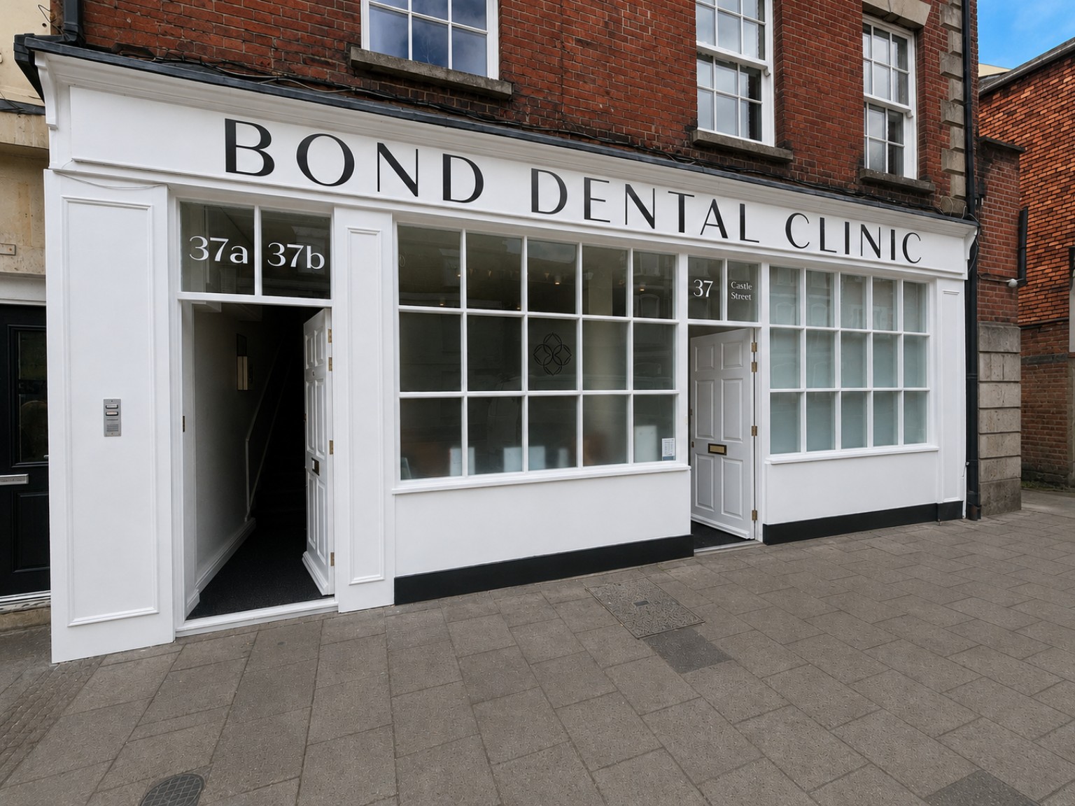 Completed commercial property exterior